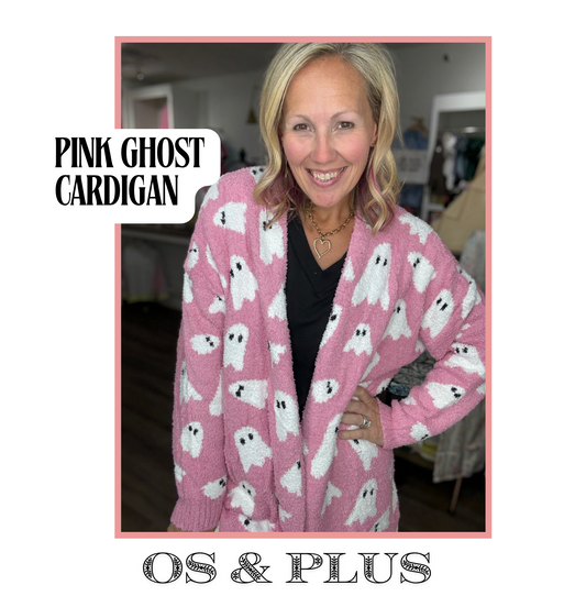 Pink Ghost Cardigan