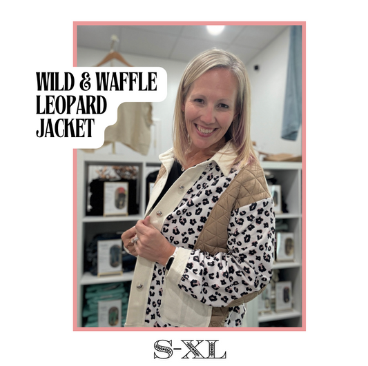 Wild & Waffle Leopard Jacket