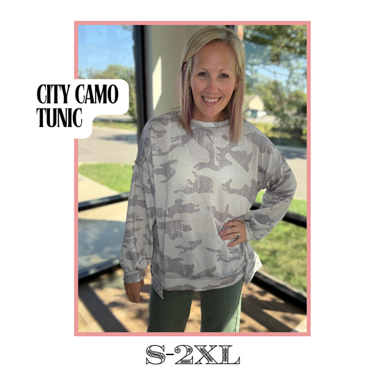 City Camo Tunic