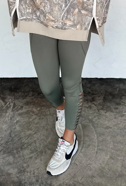 Signature Legging- Olive