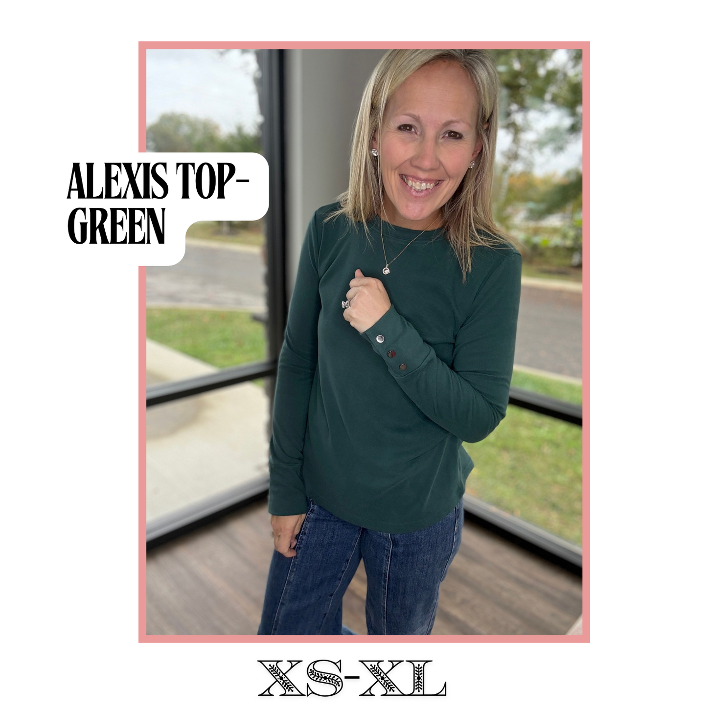 Alexis Top- Green