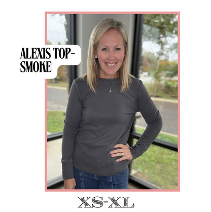 Alexis Top- Smoke