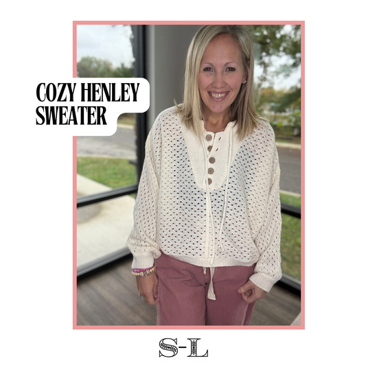 Cozy Henley Sweater