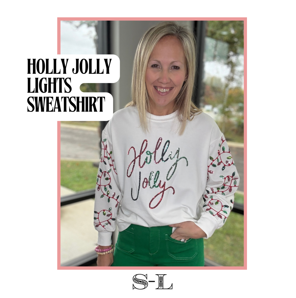 Holly Jolly Lights Sweatshirt