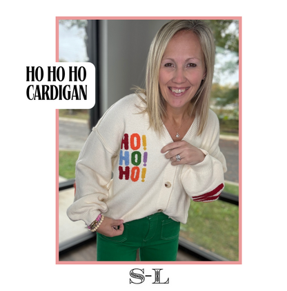 Ho Ho Ho Cardigan