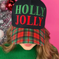 Holly Jolly Plaid Hat