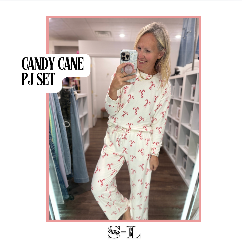 Candy Cane PJ Set