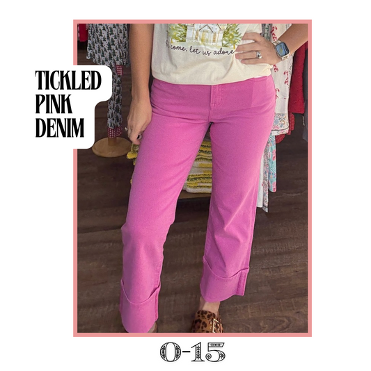 Tickled Pink Denim