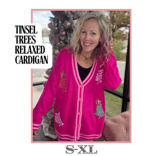 Tinsel Trees Relaxed Cardigan