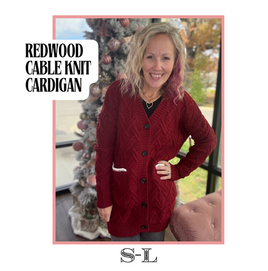 Redwood Cable Cardigan