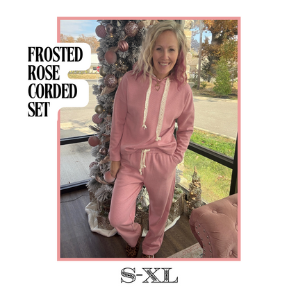Frosted Rose Cord Set