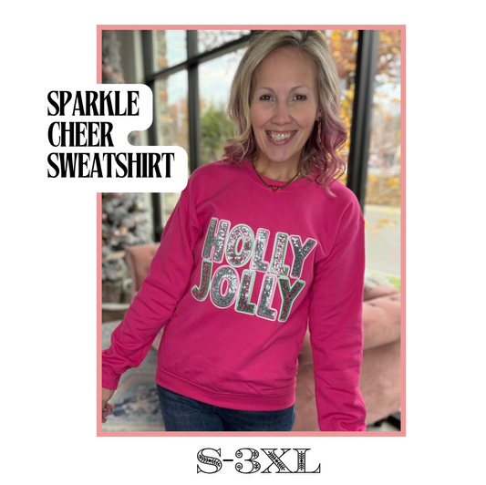 Sparkle Cheer Sweatshirt