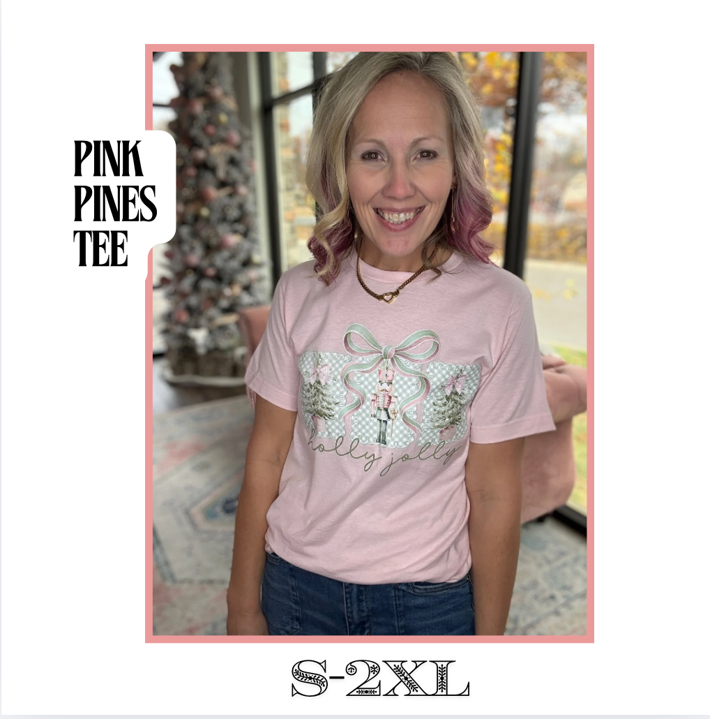 Pink Pines Jolly Tee