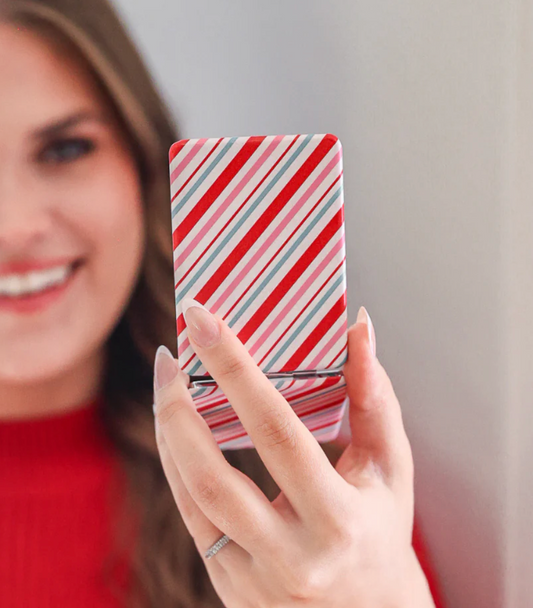 Candy Cane Stripes Mirror