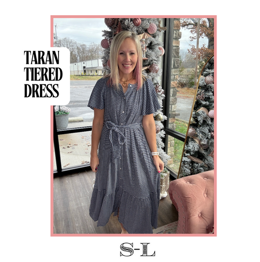 Tartan Tiered Dress