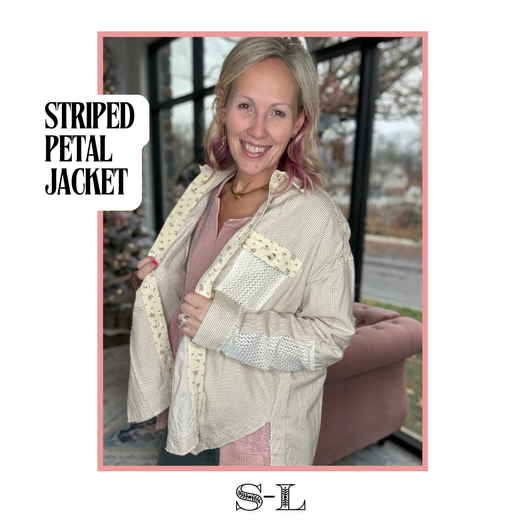 Striped Petal Jacket