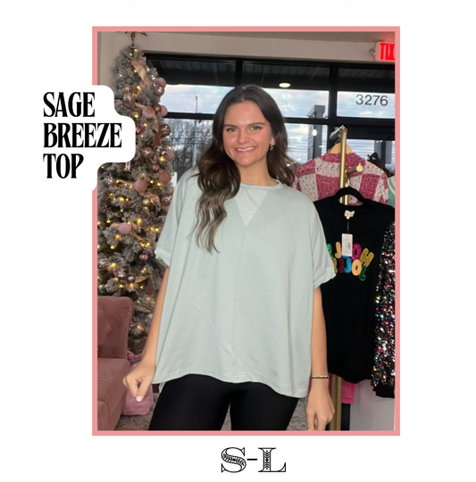 Sage Breeze Top