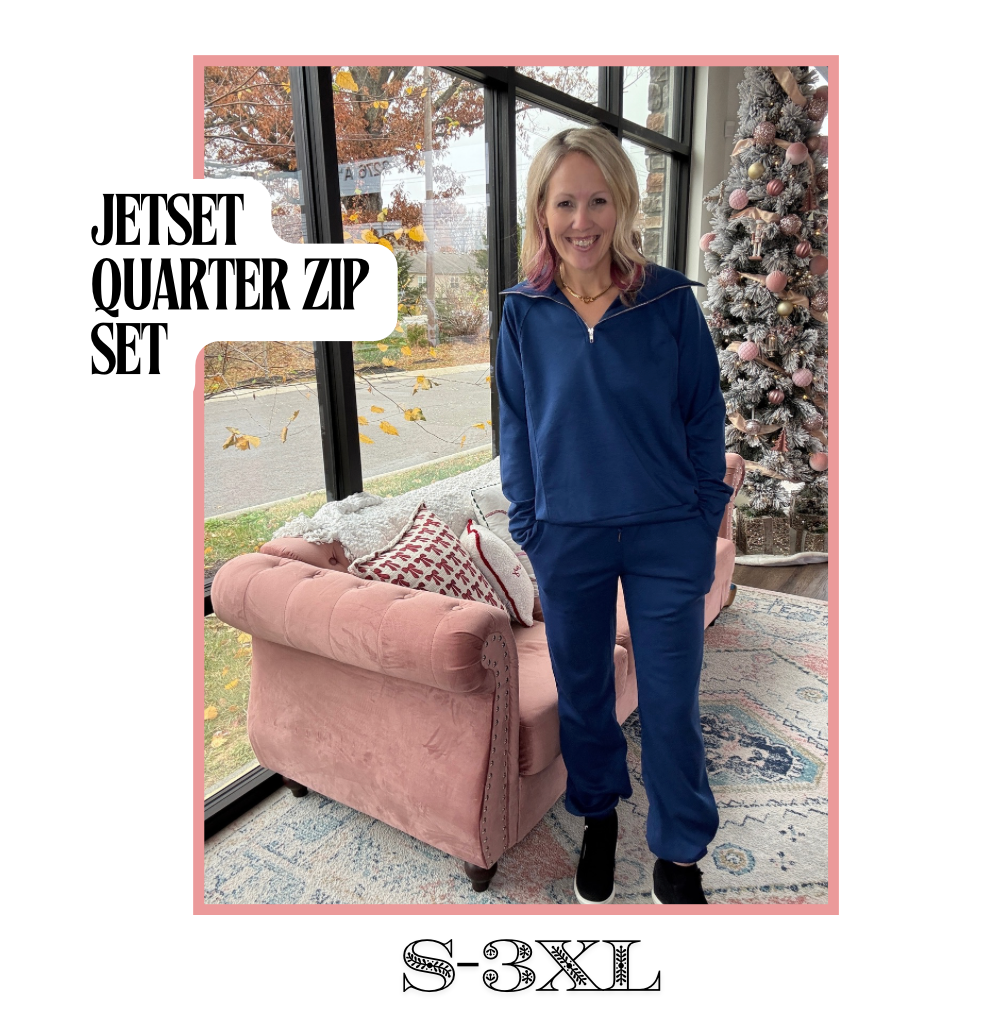 Jetset Quarter Zip Set