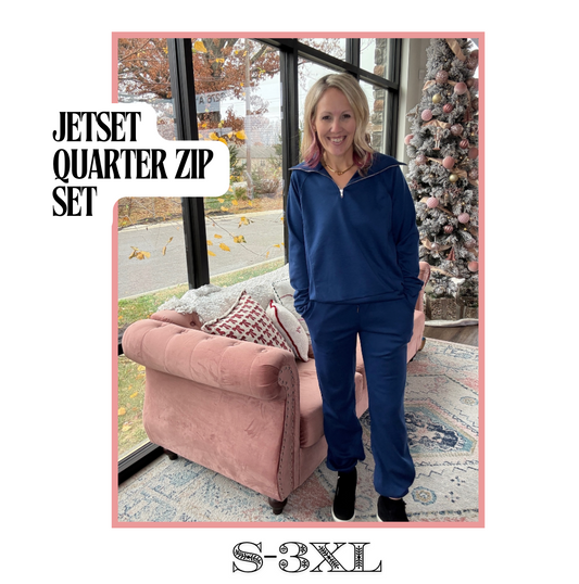 Jetset Quarter Zip Set