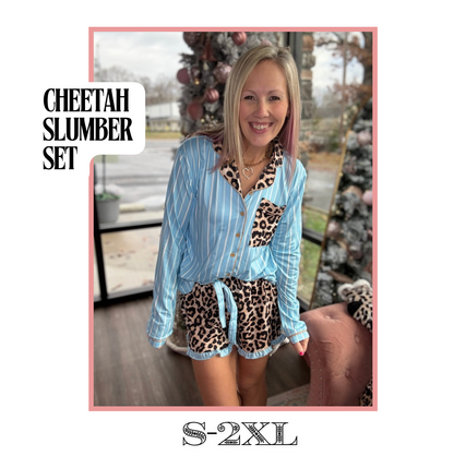 Cheetah Slumber Set