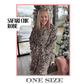 Safari Chic Lounge Robe
