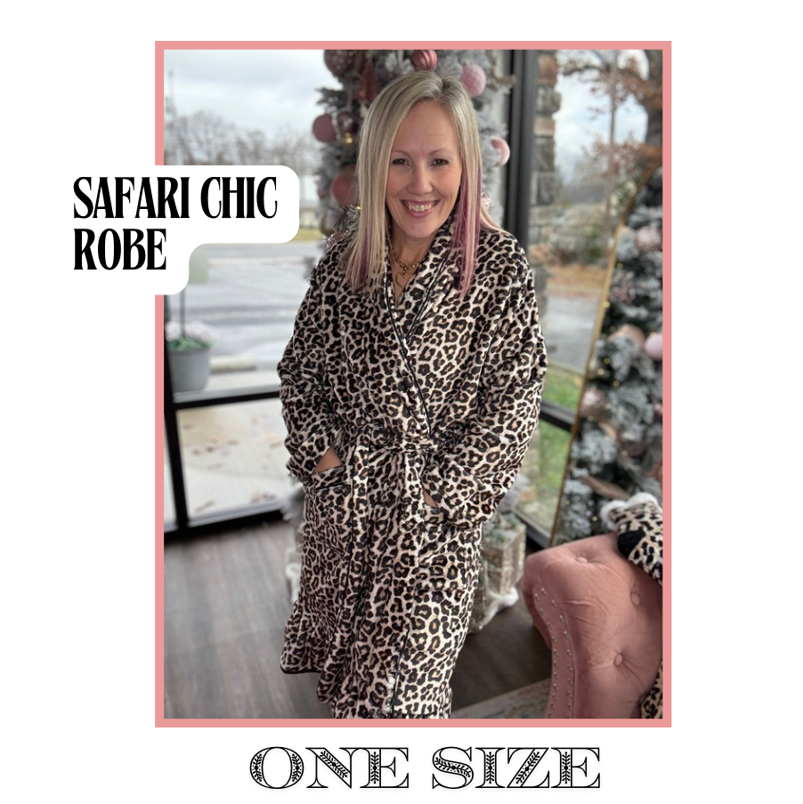 Safari Chic Lounge Robe