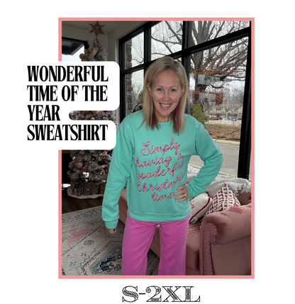 Wonderful Christmas Time Sweatshirt