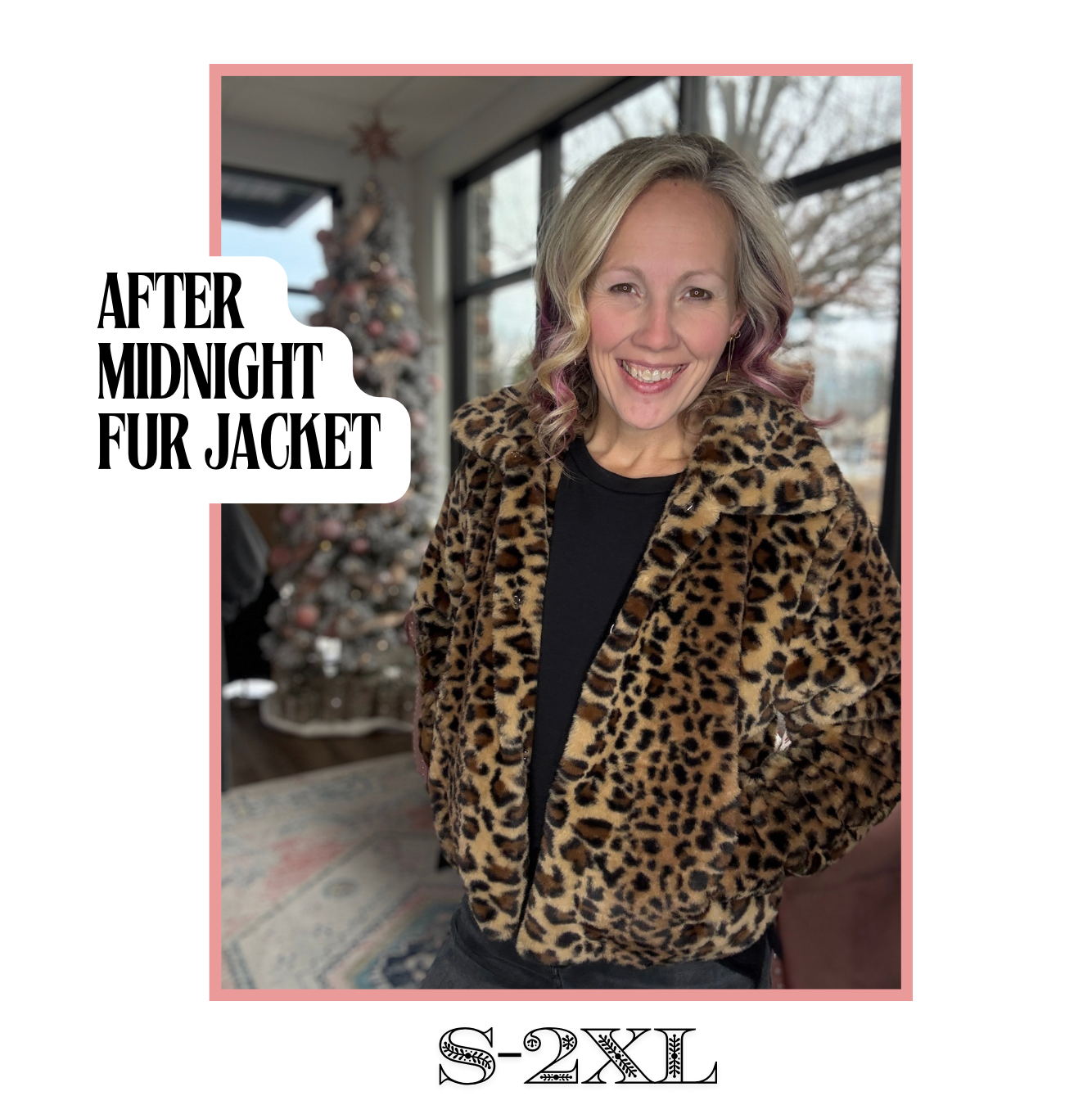 ❄️After Midnight Leopard Jacket *FINAL SALE*