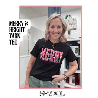 Merry & Bright Yarn Tee