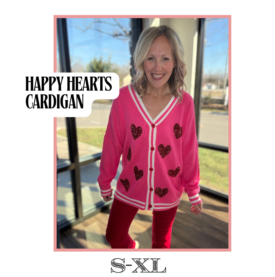 Happy Hearts Cardigan