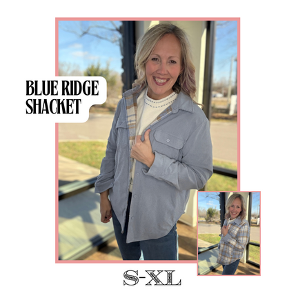 ❄️Blue Ridge Shacket