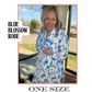 Blue Blossom Robe