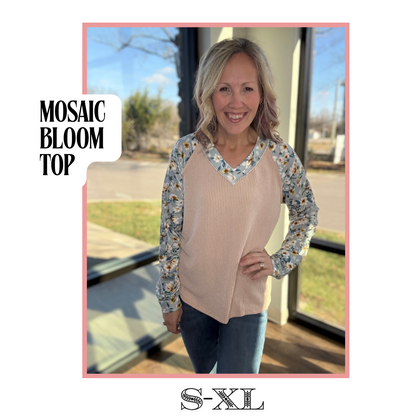 Mosaic Bloom Top
