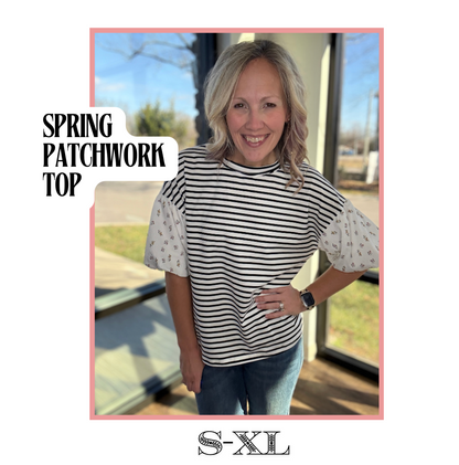 Spring Patchwork Top