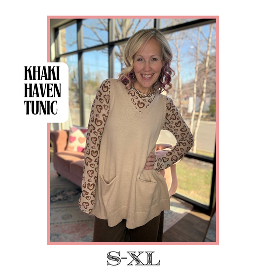 Khaki Haven Tunic