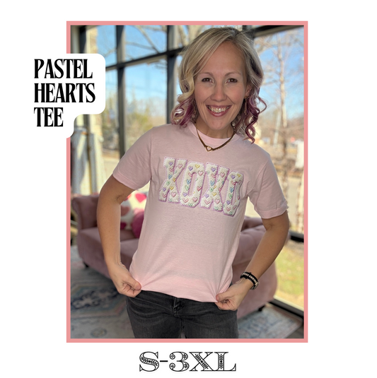 Pastel Hearts Tee