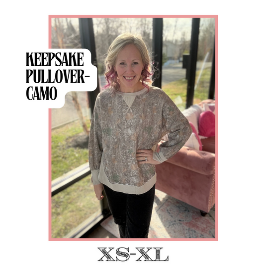 Keepsake Pullover- Camo