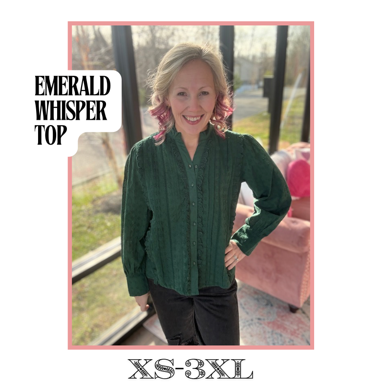 Emerald Whisper Top