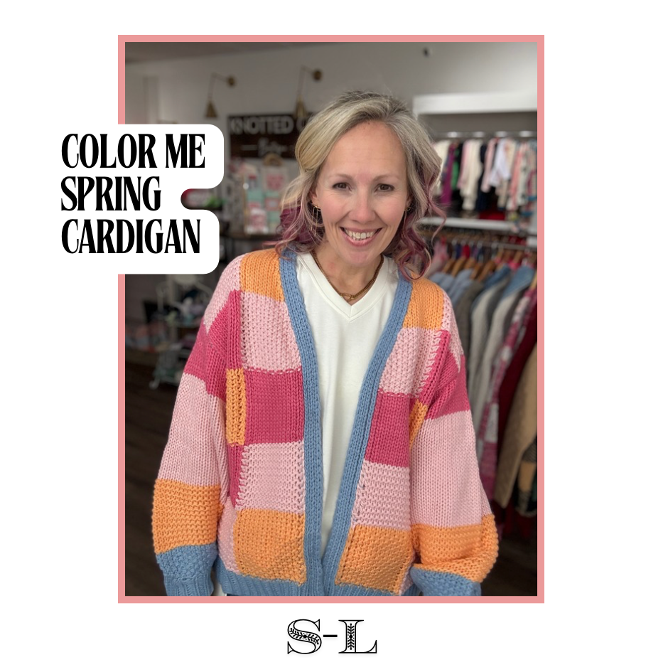 Color Me Spring Cardigan