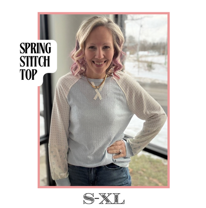 Spring Stitch Top