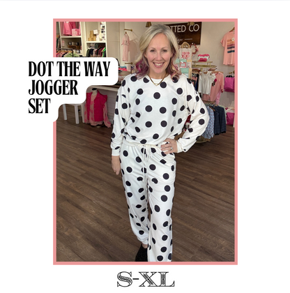 Dot the Way Jogger Set