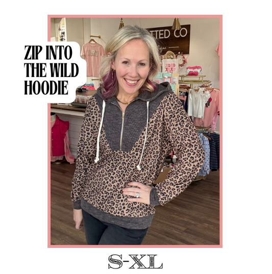 Zip Into the Wild Hoodie