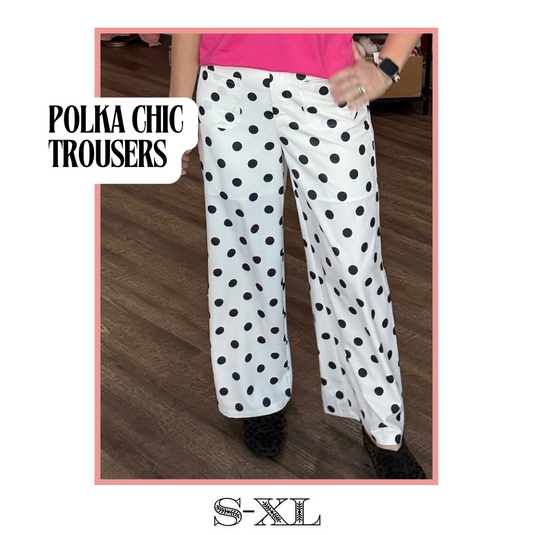 Polka Chic Trousers