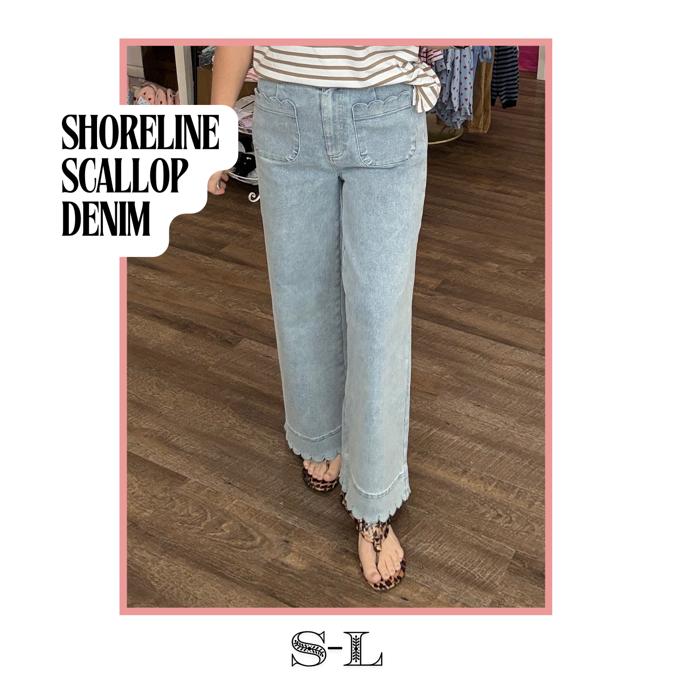 Shoreline Scallop Denim
