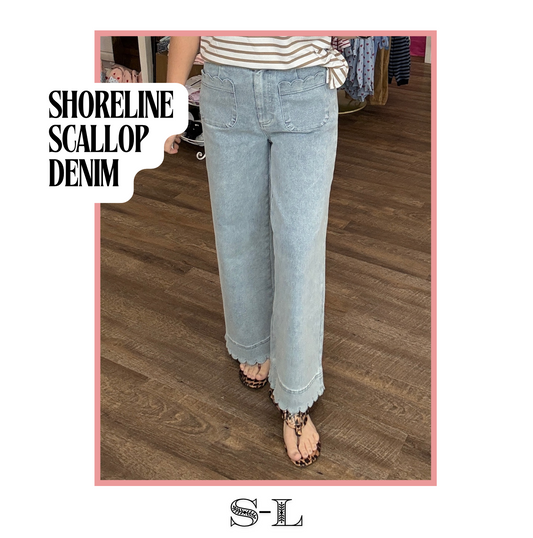 Shoreline Scallop Denim