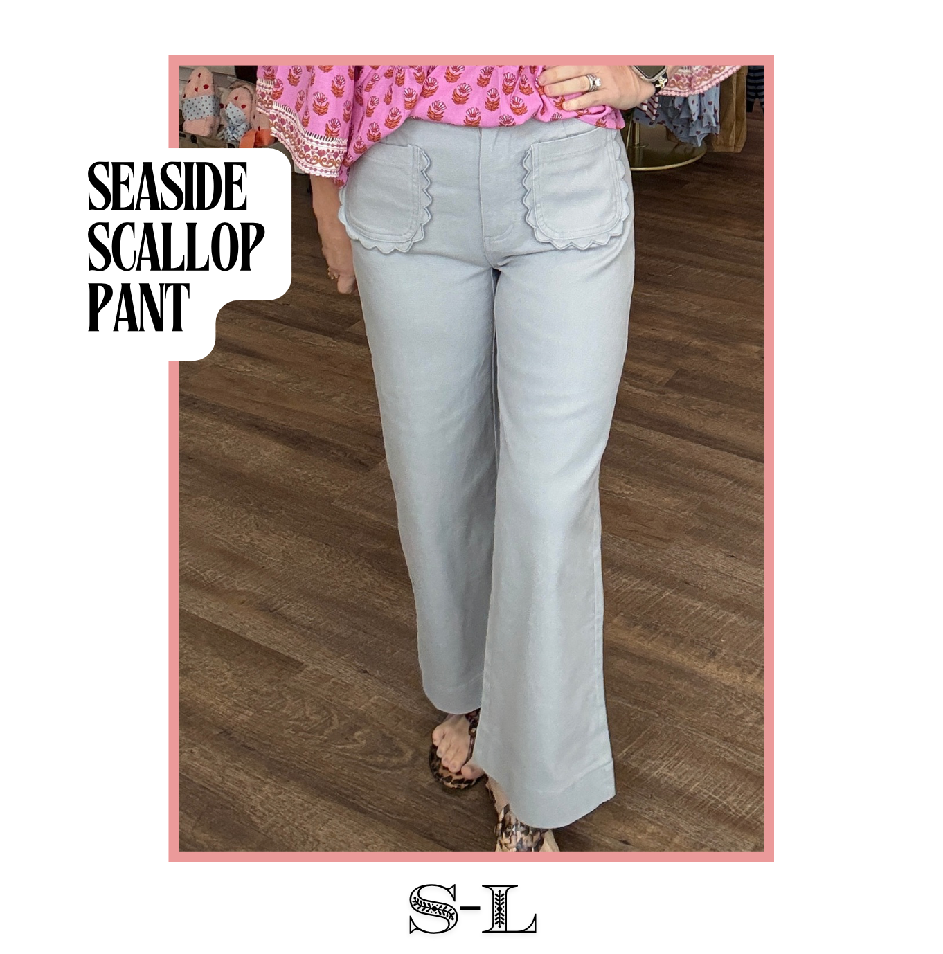 Seaside Scallop Pant