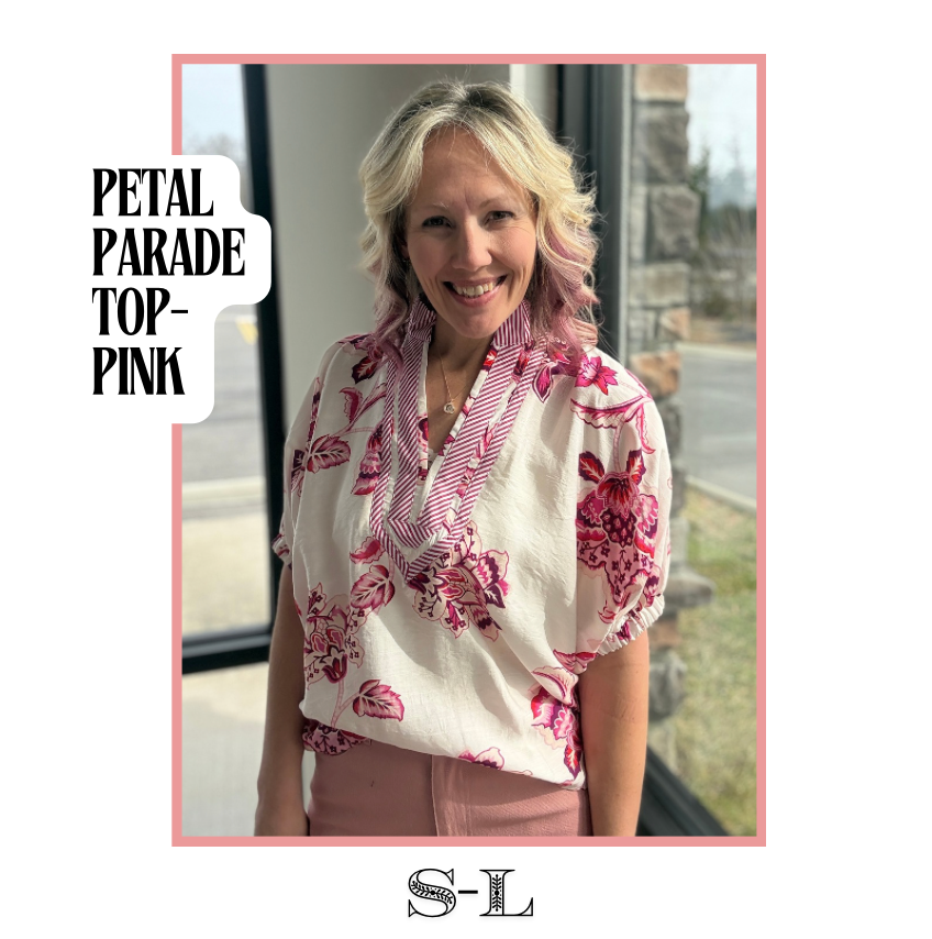 Petal Parade Top- Pink