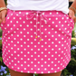 Pink Polka Dot Skort