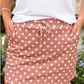Mocha Mousse Skort