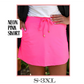 Neon Pink Skort